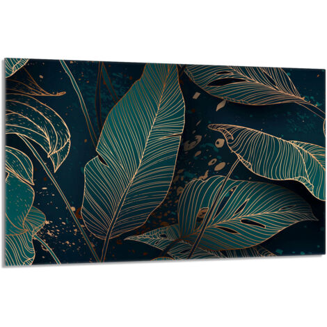 Protector de cristal para estufa 80x52 Hojas