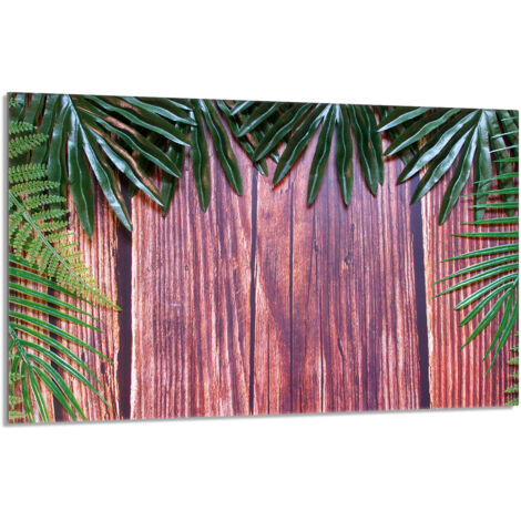 Protector de cristal para estufa 80x52 Hojas
