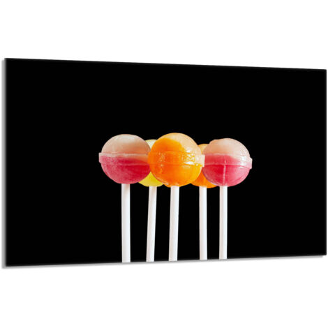 Protector de cristal para estufa 80x52 Piruletas