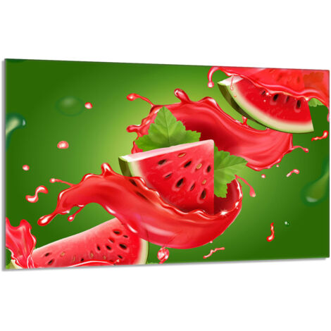 Protector de cristal para estufa 80x52 Sandía
