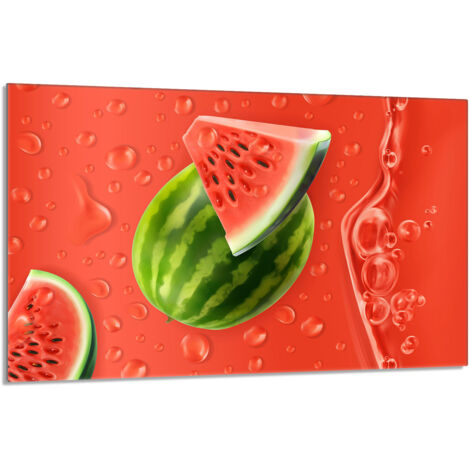 Protector de cristal para estufa 80x52 Sandía