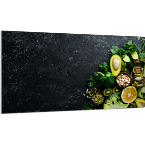 Protector de cristal para estufa 90x52 Aguacate
