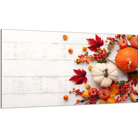Protector de cristal para estufa 90x52 Calabaza