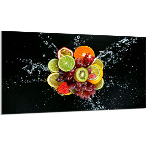 Protector de cristal para estufa 90x52 Fruta