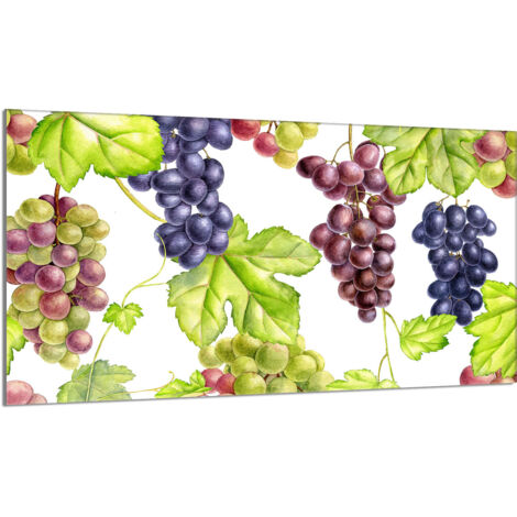 Protector de cristal para estufa 90x52 Fruta
