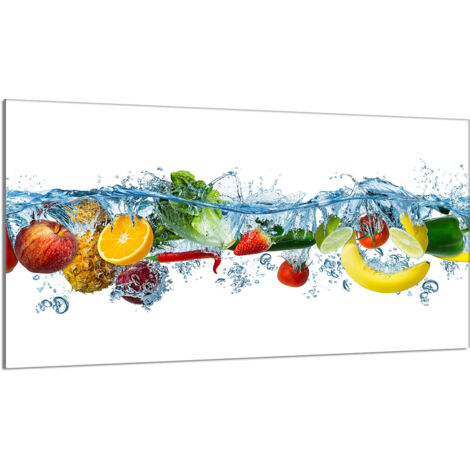 Protector de cristal para estufa 90x52 Fruta