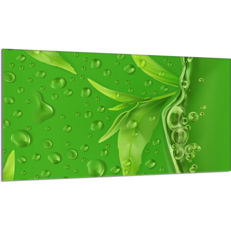 Protector de cristal para estufa 90x52 Hojas