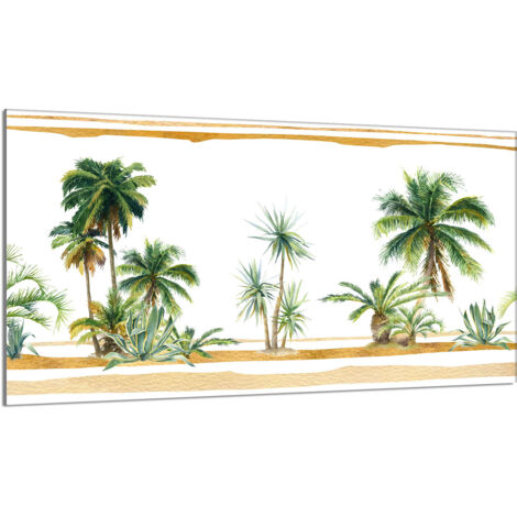Protector de cristal para estufa 90x52 Palms