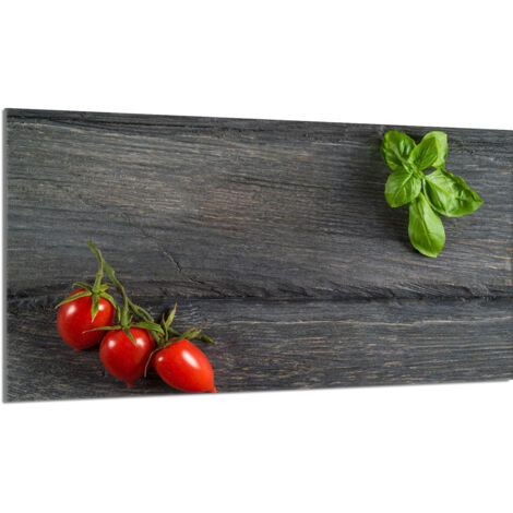 Protector de cristal para estufa 90x52 Tomates