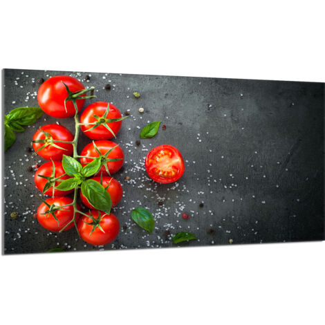 Protector de cristal para estufa 90x52 Tomates