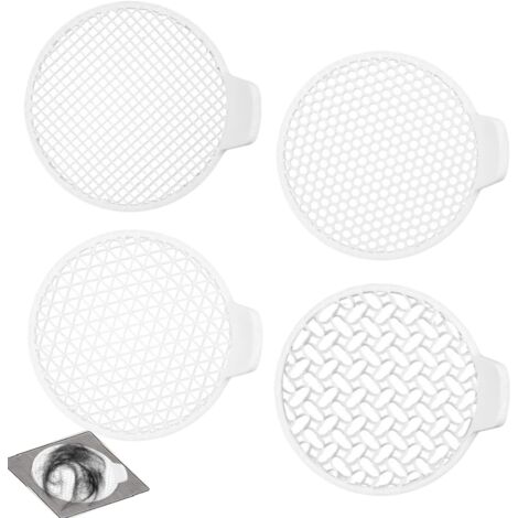 Protector de desagüe antiatascos - Filtro de malla para suelos que bloquea los residuos en el hogar, la cocina y el lavadero.