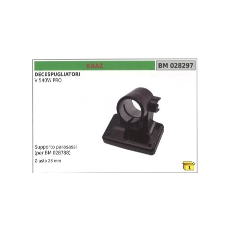 Protector de eje KAAZ para eje de desbrozadora V 540W PRO Ø  28 mm