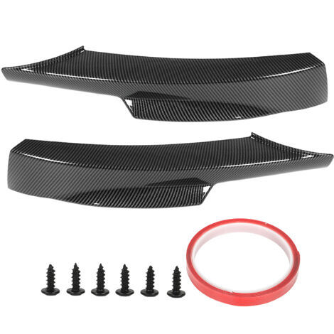 Protector de esquina del parachoques para BMW E90 M Sport LCI Sedán 2009-2012, ABS negro