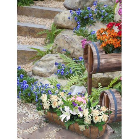 Protector de fibra de coco para colgar plantas – Forro natural extragrueso, 1 pieza