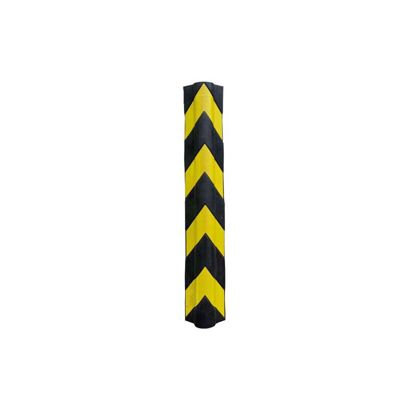 

Metal Works - Protector de goma con perfil de aluminio RQP114NJ | 1.140 x 50 x 50 mm