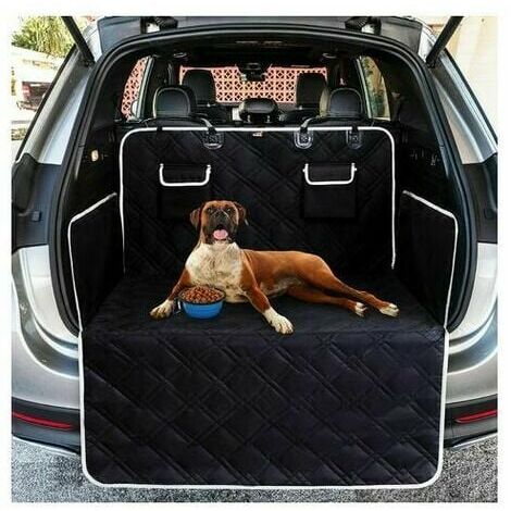 Protector de maletero para perros con protección lateral universal, alfombrilla protectora resistente para perros, funda de maletero de 185 x 103 cm para todos los coches,