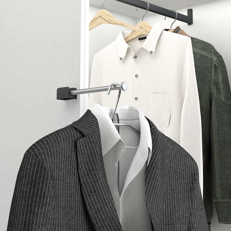 

42095007 Protector Mangas/Soporte Traje Antracita - Antracita