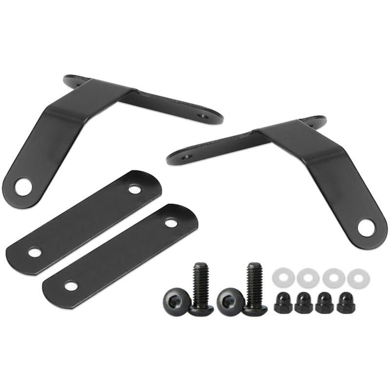 

Protector de mano universal modificado para motocicleta ABS protector de mano de parabrisas de manillar de plastico con soporte negro