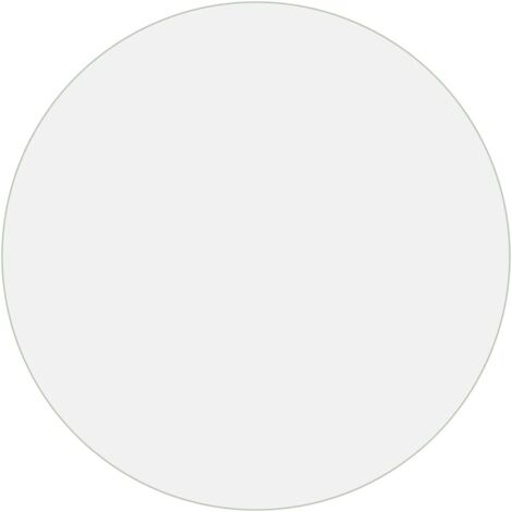 Protector de mesa PVC transparente Ø 110 cm 1,6 mm vidaXL