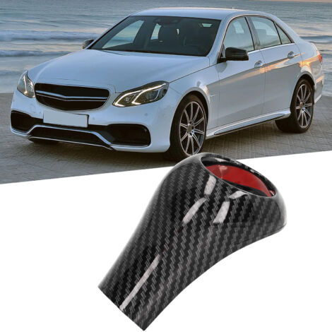 Protector de palanca de cambios estilo fibra de carbono para Mercedes-Benz Clase A, Clase C, Clase E, Clase G, Clase CLS.