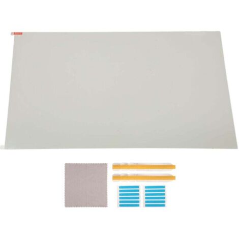 Protector de pantalla Ulisem (PET, sin pegamento) antiluz azul para monitor de computadora de 24 pulgadas, película de pantalla antiluz azul 16:10, material PET sin pegamento, filtra la luz azul y los