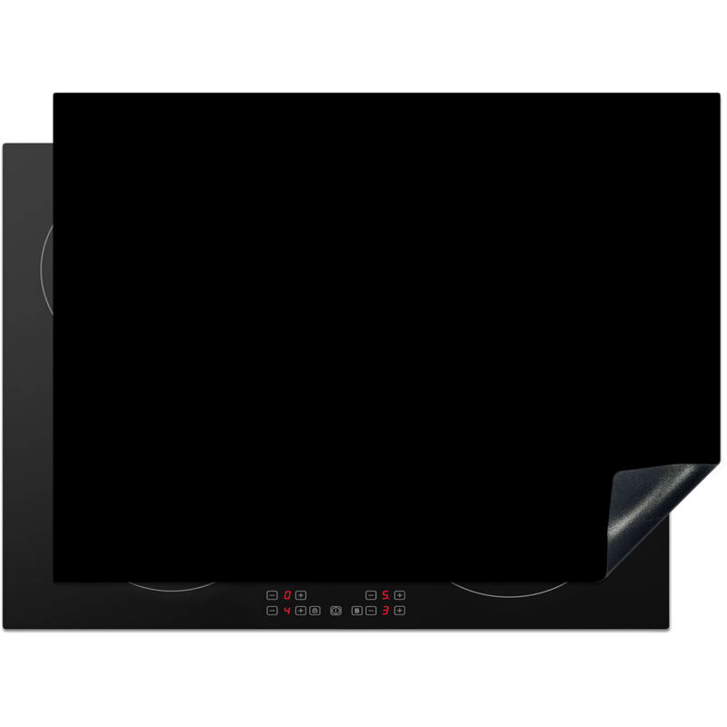 PROTECTOR DE PLACAS DE INDUCCIÓN Negro - Color sólido Tapa Protectora De Cocina 71x52 cm