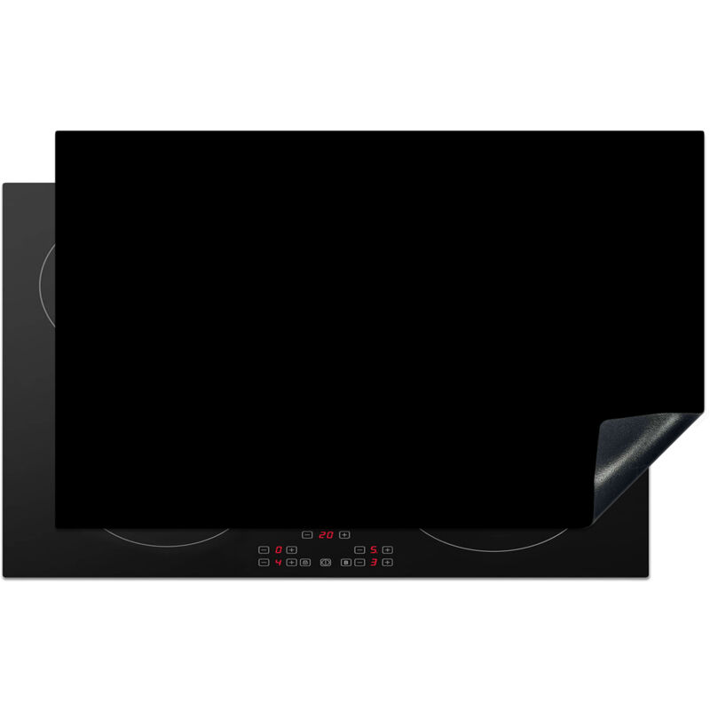 PROTECTOR DE PLACAS DE INDUCCIÓN Negro - Color sólido Tapa Protectora De Cocina 83x51 cm