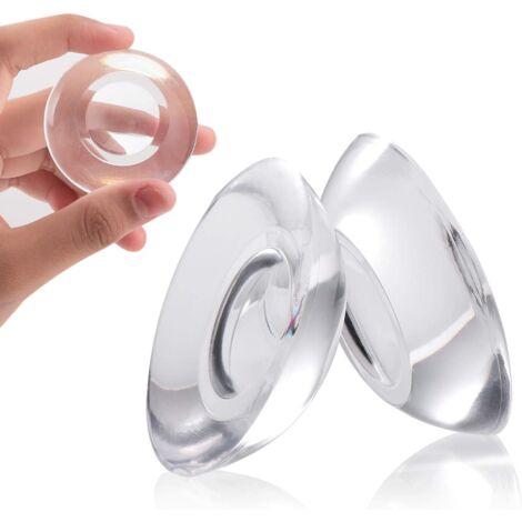 Protector De Porte En Silicone - Autocollant Transparent - Pour Meuble Cabinet Lit Réfrigérateur - 9 Pièces