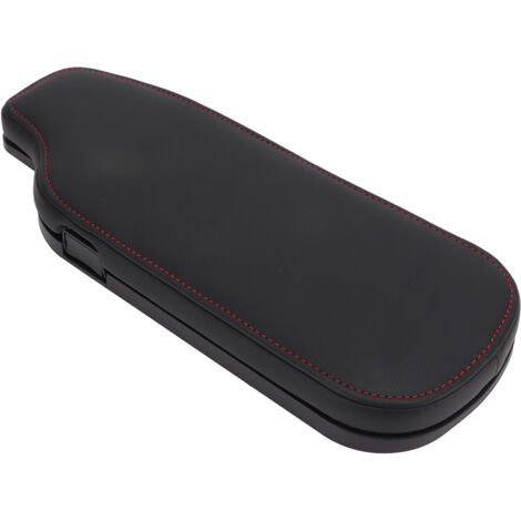Protector de reposabrazos de consola central para Subaru BRZ 2013-2018 en piel sintética negra, repuesto directo PZ4351034000