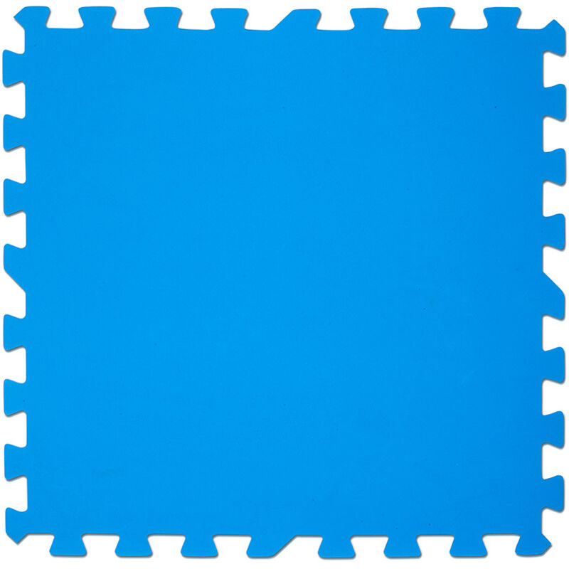 Tapices De Suelo Protector Suelo Azul. 50 X 50 Cm. 9 Unidades