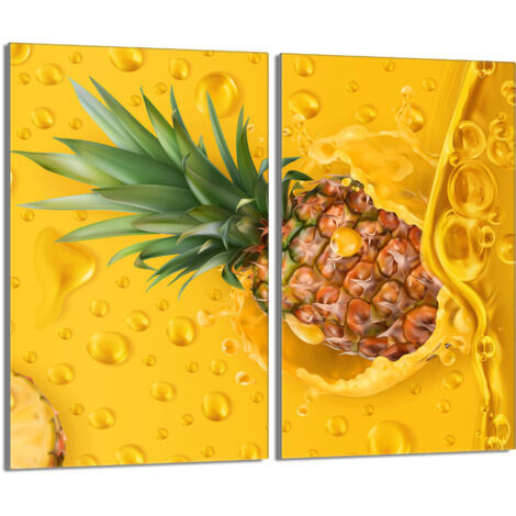 Protector de vidrio para estufa 2x30x52 Piña