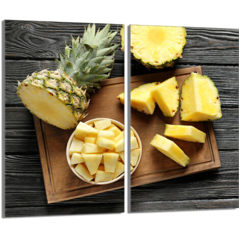 Protector de vidrio para estufa 2x30x52 Piña