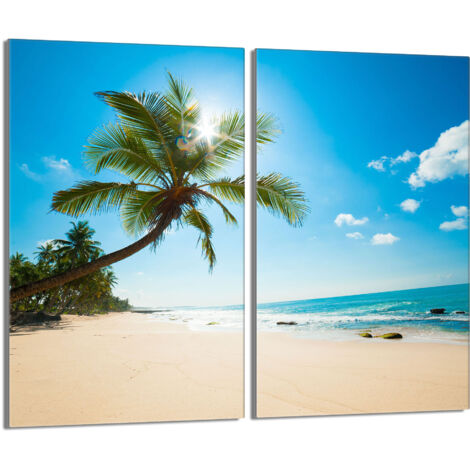 Protector de vidrio para estufa 2x30x52 Playa