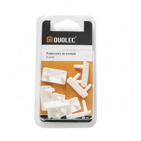 PROTECTOR ENCHUFE BLANCO 8 UDS - EHLIS