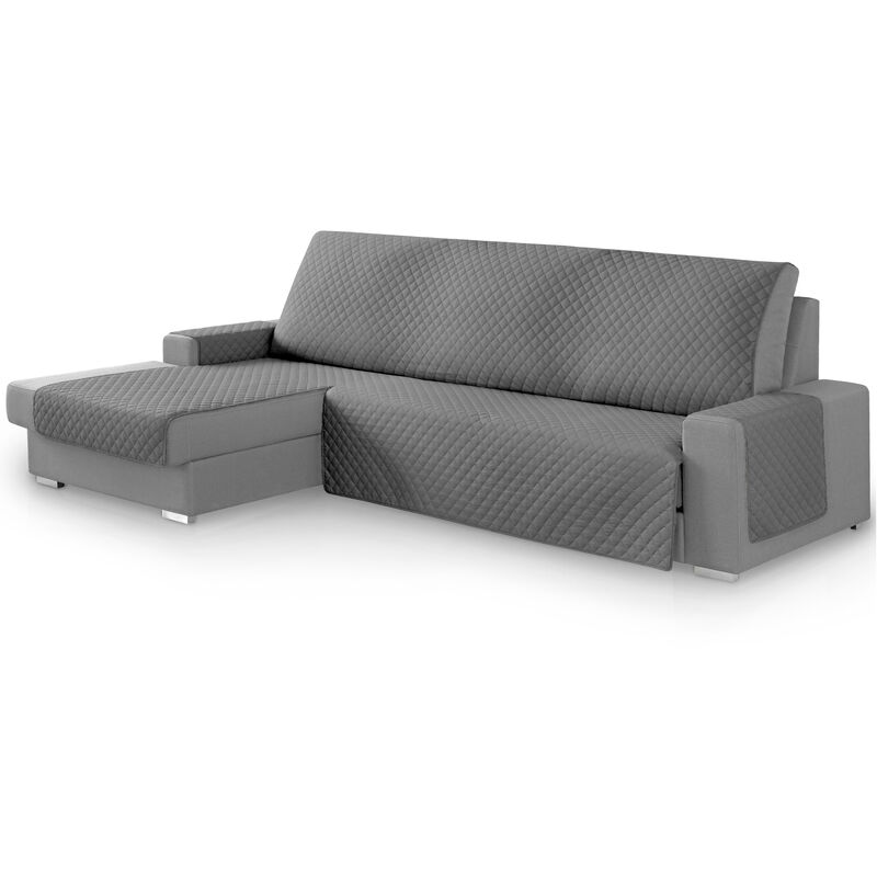 

Protector Funda Sof� Chaiselongue Brazo Izquierdo Acolchado Rombos Vipalia GRIS