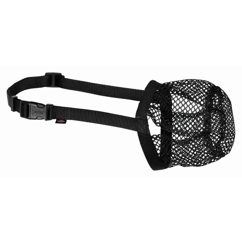 

Protector ingestas peligrosas,Poliéster,XS–S,Negro - Trixie