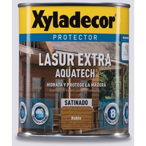 Protector Lasur Extra Aquatech Xyladecor Satinado Roble 2.5L