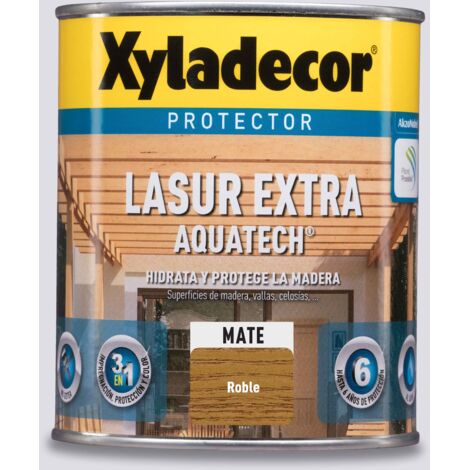 Protector Lasur Extra Mate Aquatech - 750 ml - Roble