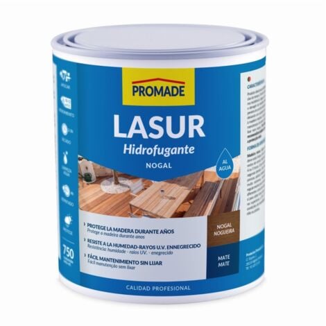 Protector mad ext 750 ml nogal lasur agua promade
