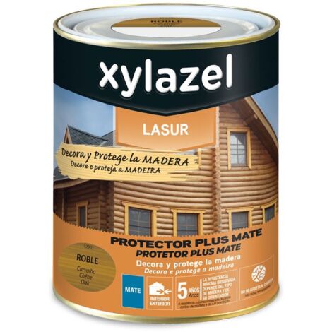 Protector madera plus decora roble mate 0,25 l