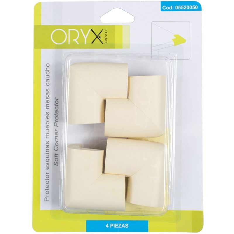 

Protector esquinas muebles caucho(bister.4piezas) - Oryx