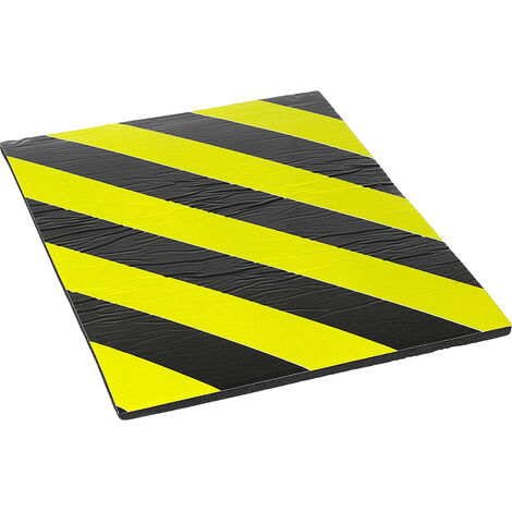 Protector Plano Autoadhesivo | Negro - Amarillo - 400 mm x 320 mm x 10 mm