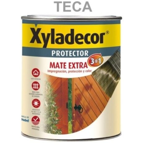 Protector prep. mad 750 ml teca int/ext mate 3en1 xyladecor