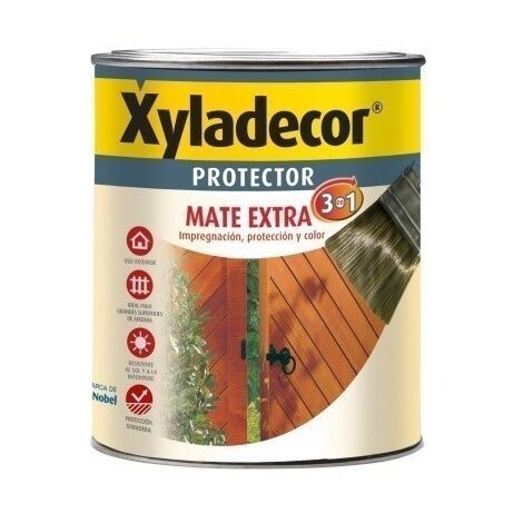 Protector madera exterior larga duración LUXENS satinado 750 ml