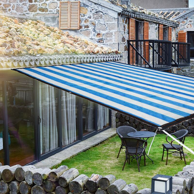 

Protector Solar Anti-UV para Jardín al Aire Libre, Paño de Protección, Cubierta de coche 3x4m Azul