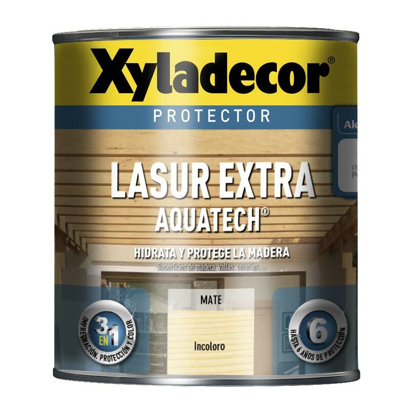 

Protector Lasur Extra Aquatech INCOLORO - Xyladecor