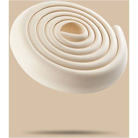 protectores de bordes suaves con adhesivo fuerte para proteger a bebés, niños y personas mayores. Ideales para mesas y tableros de mesa. Protectores autoadhesivos para bordes de mesa (beige).