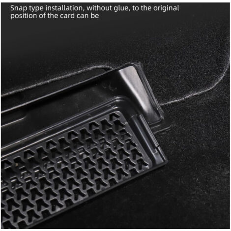 Protectores de conductos de aire acondicionado para Tesla Model Y 2021-2023 - 1 par - Material ABS, instalación rápida sin herramientas