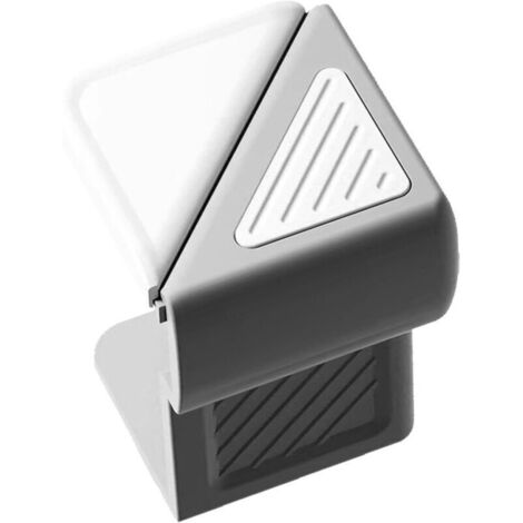 Protectores de esquina grandes de silicona suave, protectores de esquina seguros para bebés, almohadillas protectoras adhesivas para cocinas, salas de estar y oficinas.