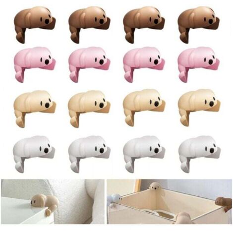 Protectores de esquinas para muebles de bebé (paquete de 16) con adhesivo fuerte, inodoros y ultrarresistentes para garantizar la seguridad.